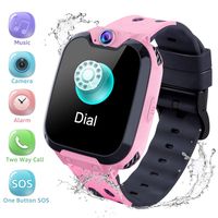 Kids Smart Watches- Smart Watch Phone for Boy Girl Music Kids Watch Funny Game Hd Touch Screen Sports Kid Smartwatches with Call Camera Recorder Alarm Clock Music Player, Suitable for Aged 2-12
