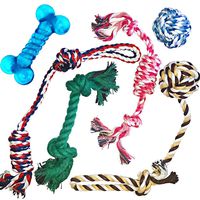 Jalousie Puppy Chew Dog Rope Toy Assortment for Medium Large Breeds (Small)