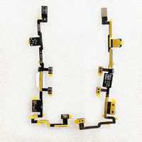 ePartSolution_Power Button Volume Button Flex Cable for iPad 2 A1395 A1396 A1397 Replacement Part USA Seller