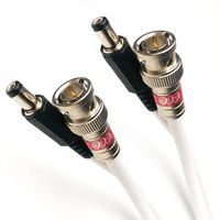 400ft Cut to Order White Solid Copper CCTV TVI CVI AHD HD-SDI Security Camera RG59 Cable 20AWG Professional Grade PCT BNC Connector 95% Braid Plug & Play ETL cm Assembled in USA by PHAT Satellite INT