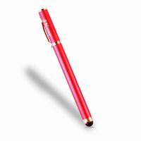 JKase(TM) J-Style 2-in-1 Capacitive Stylus & Pen for Kindle Fire, Apple iPad, iPad 2, iPhone 4, iPhone 4S, HP Touchpad, Motorola Xoom, Samsung Galaxy S II (Red)