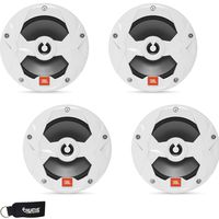 JBL MS65W - Two Pairs of MS65W Marine 6.5 Inch White Two-Way Speakers