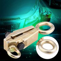 Qiilu Heavy Duty Car Auto Body Clamp for Top & Straight Repair Tool Kit, Self-Tightening Frame Pull Clamp Grips 11000 Lbs and 6600Lbs