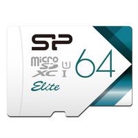 Silicon Power 64GB MicroSDXC UHS-1 Memory Card Limited Edition- with Adapter (SP064GBSTXBU1V21SP)