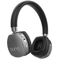 Puro Sound Labs PuroQuiet Kids Volume-Limiting Noise-Cancelling On-Ear Wireless Headphones (Gray)