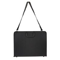 Art Portfolio Case - Artist Portfolios Case - Artist Carrying Case with Shoulder Strap, Black, 19 x 14.7 x 1.5 Inches