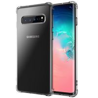 anccer Compatible for Samsung Galaxy S10 Case Crystal Clear Shock Absorption TPU Rubber Gel Case for Galaxy S10 (Clear Anti-Fall)