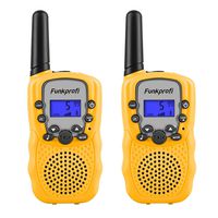 Funkprofi Walkie Talkies for Kids, Long Range 22 Channels HD Sound Two Way Radios with Belt Clip and Flashlight, Birthday Toy Gift for Boys & Girls Age 3-12 Years Old, Suitable for Outside Adventures
