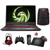 MSI Alpha 15 A3DD-003 Enthusiast (AMD Ryzen 7 3750H, 64GB RAM, 2TB NVMe SSD, Redeon RX5500M 4GB, 15.6" 120Hz Full HD, Windows 10) Gaming Notebook