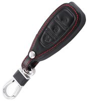 Rpkey Leather Keyless Entry Remote Control Key Fob Cover Case protector For Ford Mondeo Focus 3 MK3 ST Kuga Fiesta Escape Ecosport Titanium B-Max Grand C-Max S-Max Galaxy