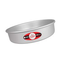 Fat Daddio's PRD-92 Round Cake Pan, 9 x 2 Inch, Silver