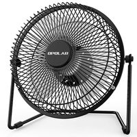OPOLAR Office Quiet Desk Fan, USB Powered Only, 360 Degree Rotation, Perfect Personal Fan, Mini Metal Cooling Fan 6 Inch