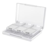AmazonBasics Nintendo 3DS Game Card Storage Case Holder with 24 Cartridge Slots - 3 x 5 x 1 Inches, White