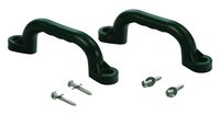 CREATIVE CEDAR DESIGNS Playset Safety Handles (One Pair)- Green, One Size