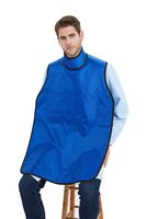 Dental Radiation Lead Apron with Collar and Hanging Loops,0.5mmpb,Extra Large