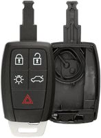 KeylessOption Keyless Entry Remote Smart Key Fob Case Shell Button Pad Cover Housing for Volvo KR55WK49250