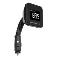 SCOSCHE FMTD3A TuneIt Universal Digital FM Stereo Transmitter with Flexible Neck for Cell Phones, MP3 Players, iPods and More Music Devices - Black