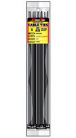 Pro Tie B40SHD10 40-Inch Super Heavy Duty Standard Cable Tie, UV Black Nylon, 10-Pack