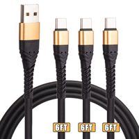 USB Type C Cable 6FT,ICSEIO 3Pack 6Foot USB C Cable USB A 2.0 to USB-C Fast Charger Compatible Samsung Galaxy S10 S9 S8 Plus Note 9 8,Moto Z,LG V30 V20 G5,USB C Devices