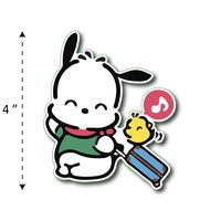 (TK-184) Pochacco - Waterproof Vinyl Sticker for Laptops Tablets Cars Motocycles Bicycle Skateboard Luggage Or Any Flat Surface (4")