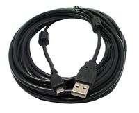 Importer520 25Ft Extra Long PS4 Controller Charging Cable w/ Ferrite Core for Playstation 4 Dual Shock 4