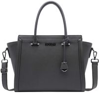 Laptop Bag for Women,15.6 Inch Multi Pocket Water Resistant Laptop Briefcase Versatile Work Tote Bag for School Business Travel Shopping,Gray