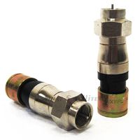 50 Pieces PPC Belden RG11 Plenum EX11PL Universal Compression Connectors 21mm Stroke Length