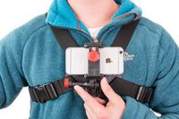 Action Camera for Skiing and Snowboarding. Fits on Your Chest 100% Compatible with Your Smartphone.