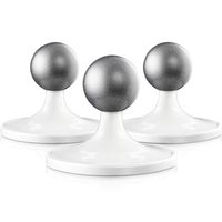 Skylety Table Ceiling Metal Magnetic Mount for Arlo, Arlo Pro, Arlo Pro 2, White (3 Pack)