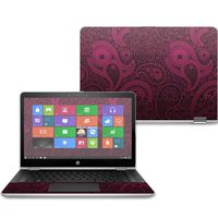 MightySkins Skin Compatible With HP Pavilion x360 14" (2017) - Paisley | Protective, Durable, and Unique Vinyl Decal wrap cover | Easy To Apply, Remove, and Change Styles | Made in the USA