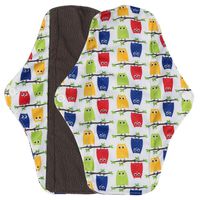 Mama Sanitary Towel Pad, Tuscom Reusable Bamboo Cloth Washable Menstrual Pad (S: 20×6CM, Yellow)