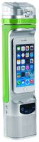 Next Bottle NBC1.2SGR NBC1.2 All-in-One Bluetooth Speaker, Powerbank, PhoneDock, Speakerphone, LCD, Freezable Gel Water Bottle, 10oz, Size, Green