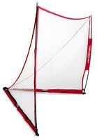 PowerNet Portable Lacrosse Goal | 6 Foot by 6 Foot | Quick and Easy Two Minute Setup No Tools Required | Perfect for Practice or Scrimmages | Bow Style Frame | Carrying Bag Included