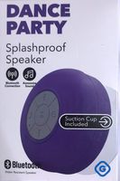 DA Master - GEMS Bluetooth Shower Speaker with Suction Cup, Purple