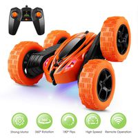 Clever sprouts RC Cars Stunt Car Toy, 4WD 2.4Ghz Remote Control Car Double Sided Rotating Vehicles 360° Flips, Kids Toy Gift for Boys & Girls Birthday