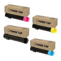 Toner Tap High Yield Compatible Toner for Dell 5130 5130CDN Value Pack (Bk/C/M/Y) Cartridge Set