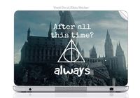 Laptop VINYL DECAL Sticker Skin Print Old Castle Background Interesting Quote Design Print Image fits Chromebook CB3-111 11.6in