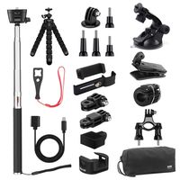KIWI design Accessories for DJI Osmo Pocket | Expansion Kit Accessory Bundle with Mounts Strap Clip Phone Bracket Holder WiFi Tripod Adapter Selfie Stick Tripod for DJI Osmo Pocket