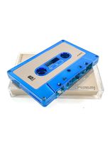 FYDELITY Blank Cassette Mixed Tape C-60 Audio 60-Min 10 Pack: Blue Steel Chrome
