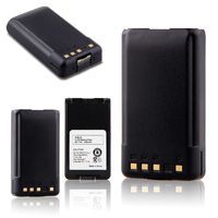 KNB-24L KNB-35L Battery for Kenwood TK2160 TK3160 TK2140 TK2170 TK3140 TK3170(Black)