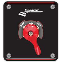 Longacre 52-45760 Battery Disconnect PanelBlack 2 Post