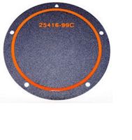 Orange Cycle Parts 5 Hole Derby Cover Foamet for Harley Twin Cam 1999-2017