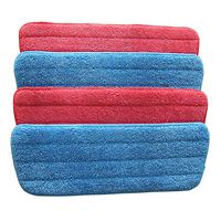 Stuff Microfiber Spray Mop ReplacementCleaning Pad for Wet/Dry Mops Compatible with Floor Care System (Pack of 4) 。 By Pan source