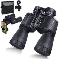 20x50 Roof Prism Binoculars for Adults, High Power HD Professional Binoculars for Bird Watching Travel Stargazing Hunting Concerts Sports-BAK4 Prism FMC Lens-with Phone Mount Strap Carrying Bag