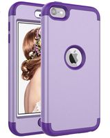 iPod Touch 7 Case,iPod Touch 6 Case,SAVYOU 3 in1 Combo Duty Hybrid Sturdy Armor High Impact Resistant Shockproof Protective Cover Case for Apple iPod Touch7th/6th/5th Generation