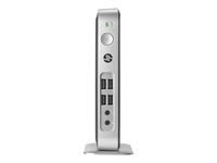 HP 1MV54UT#ABA t310 G2 Zero Client - Desktop Slimline - 512 MB RAM - 32 GB Flash - Black/Silver