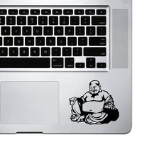 StickAny Palm Series Buddha Fat Sticker for MacBook Pro, Chromebook, and Laptops (Black)