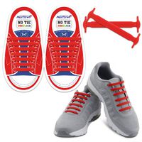 HOMAR No Tie Shoelaces for Kids and Adults - Best in Sports Fan Shoelaces - Stretch Silicone Elastic No Tie Shoe Laces with Multicolor for Sneaker Boots Board Shoes and Casual Shoes