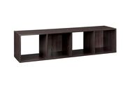 ClosetMaid 1036 Cubeicals Organizer, 4-Cube, Espresso