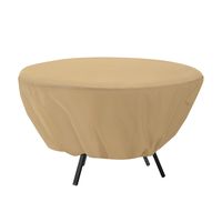 Classic Accessories Terrazzo Round Patio Table Cover, Amazon Frustration-Free